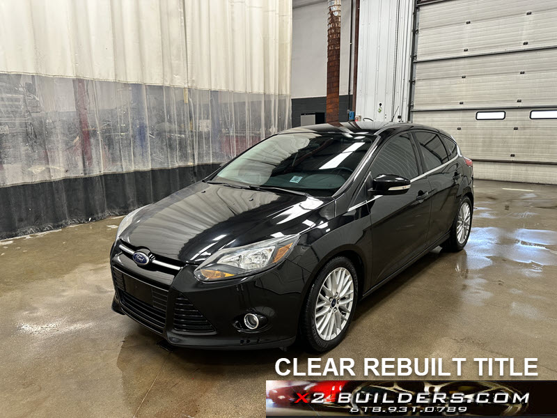 2014 Ford Focus Titanium CLEAR REBUILT TITLE